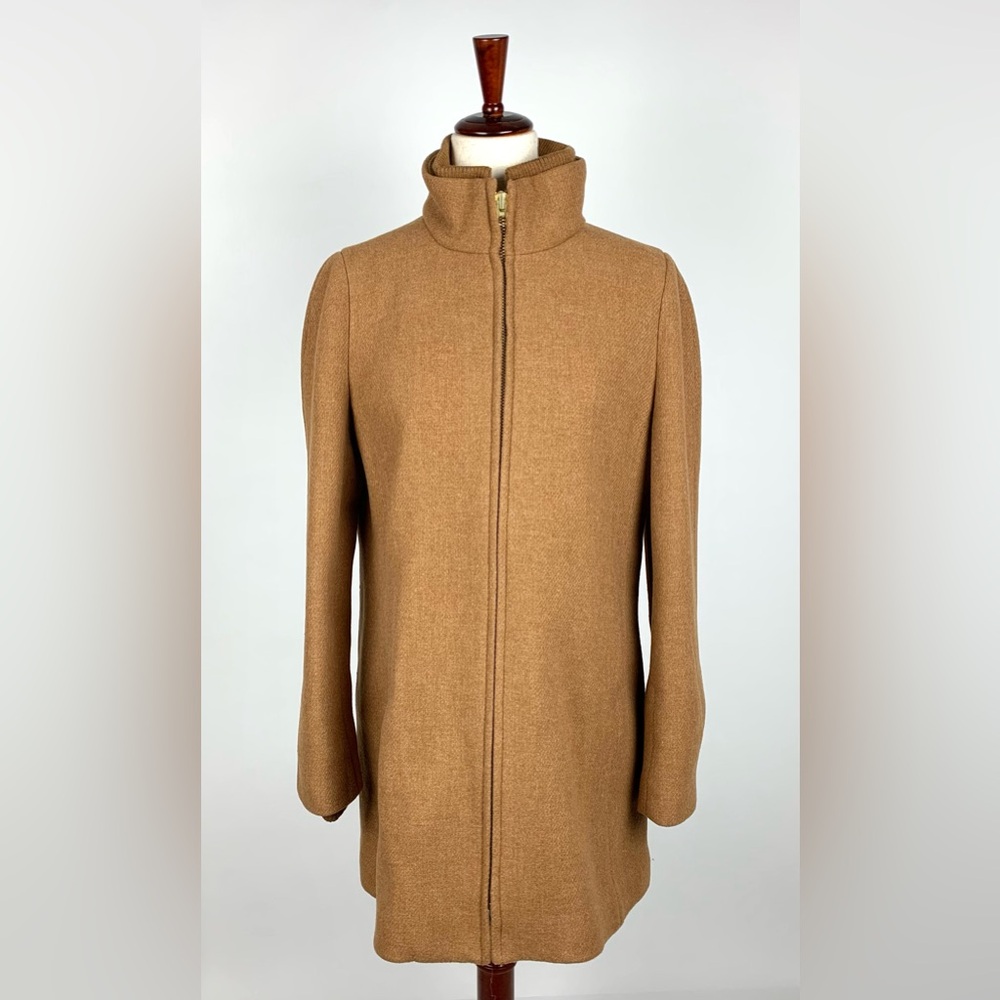 J. Crew Lodge Coat, crafted from Italian Stadium Cloth Wool, NWT, never worn.